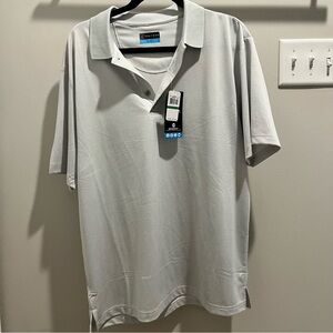 NWT PGA Tour Gray Polo